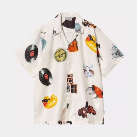 Carhartt WIP　SHORT-SLEEVE DREWE SHIRTS Carhartt WIP Short Sleeve Drewe Shirt | Black - I034537-2S0