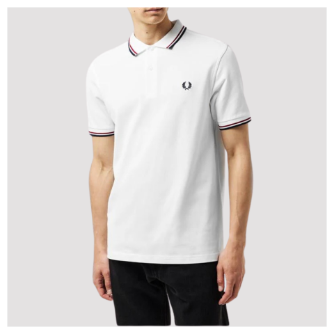 Fred Perry Plain Polo T-Shirt | Sage M6000-v22 at kular fashion