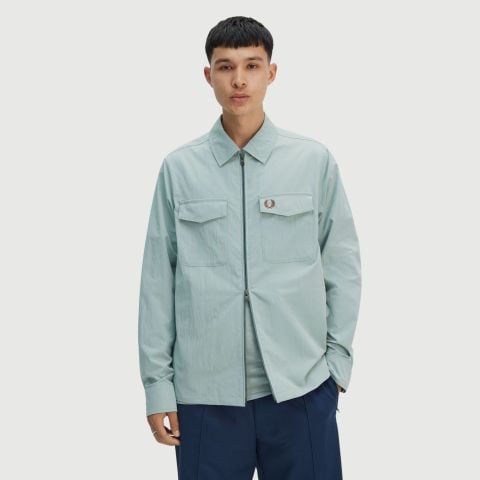 ◇FRED PERRY◇ Sharp Refit Print Corduroy Shirt U53 AFPM2438 Fred Perry Corduroy Repetitive Print Shirt - M8510-U53 - BZR