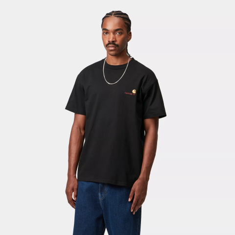 CARHARTT WIP｜ (University Script T-Shirt (I034852 2RQXX Carhartt WIP S/S University Script T-Shirt, White / Black