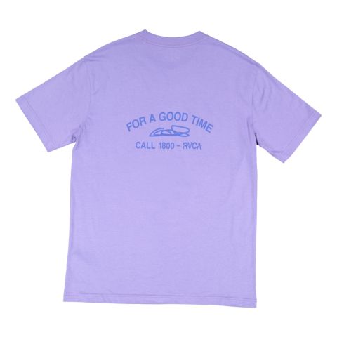 RVCA Mens Atomic Jam T-Shirt | Blue - EVYZT00169