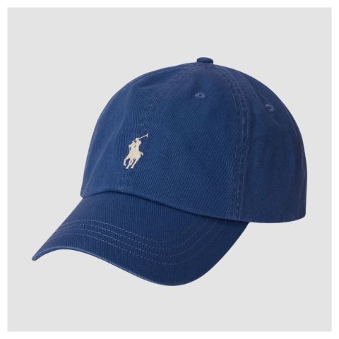 Polo Ralph Lauren Embroidered Logo Cap in white-710548524011-beige