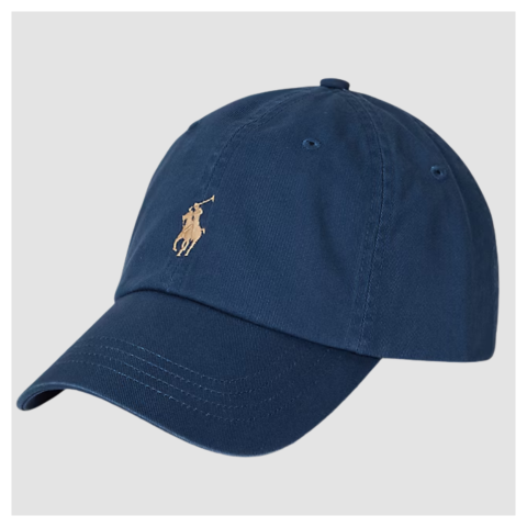 Men's Polo Ralph Lauren Iconic Cotton Chino Ball Cap - Dusty Azure