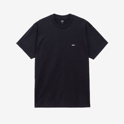 Obey Icon Stencil Flame T-Shirt | Black - 165264048, Blue