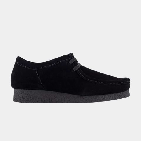k*n様 CLARKS WALLABEE BLACK SUEDE 2615551 clarks black leather wallabee black-2615551