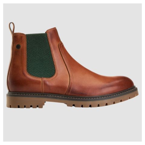 Base London Nolan Suede Mens Chukka Boots | Ginger - WV06153 display picture 3