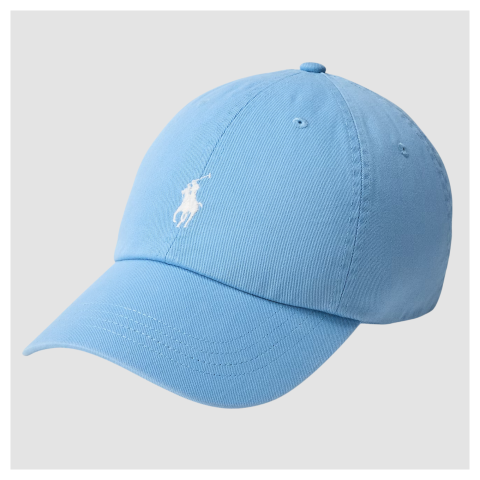 Men's Polo Ralph Lauren Iconic Cotton Chino Ball Cap - Dusty Azure