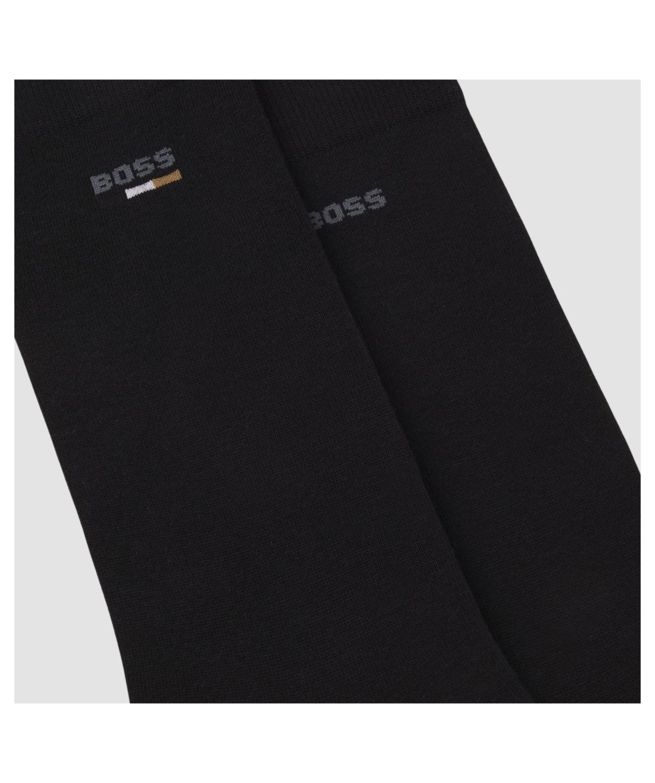 Men's BOSS Regular Length Socks - Black | Kular Fashion