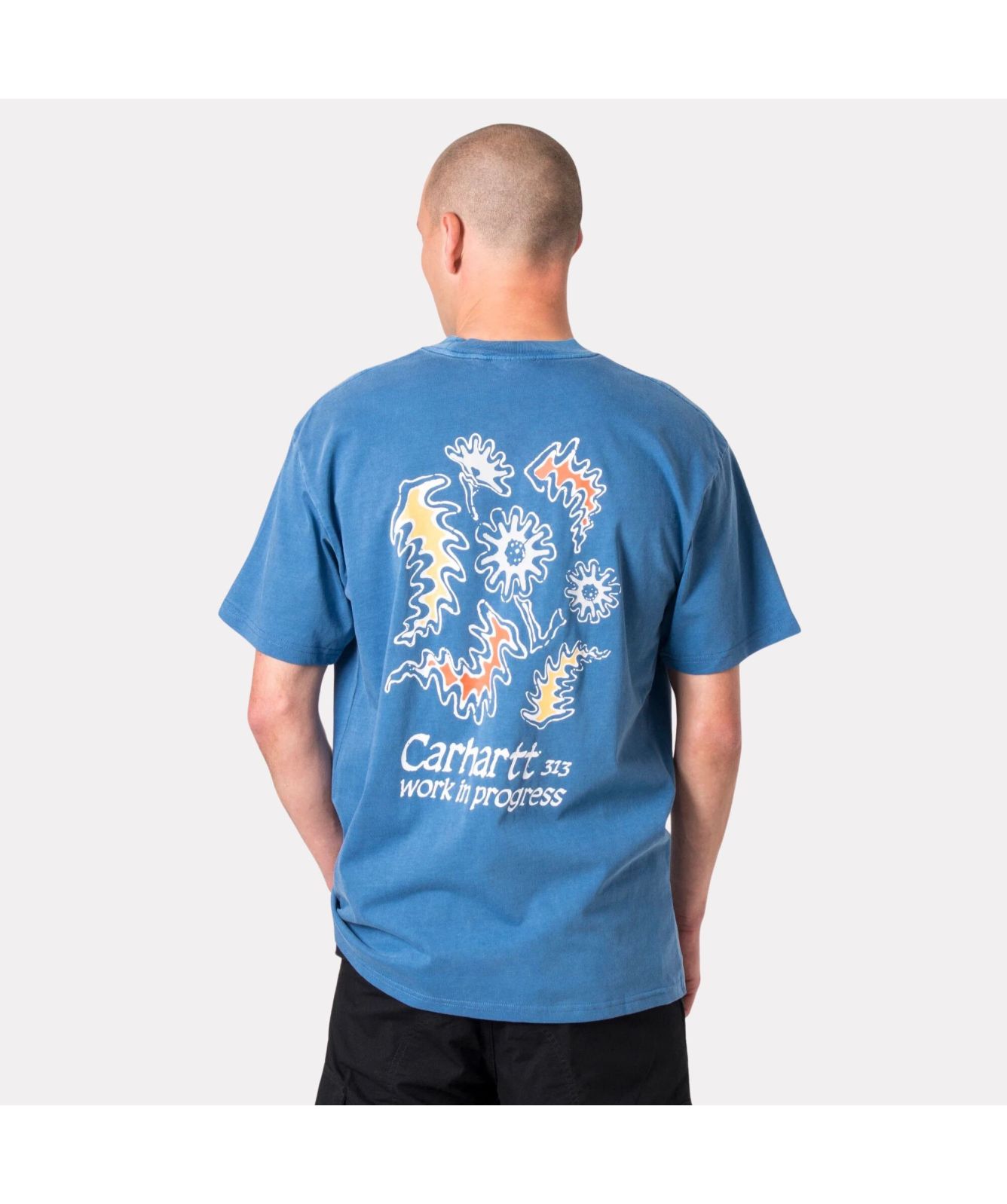 Carhartt WIP Relaxed Fit Splash Graphic T-Shirt | White-I032147