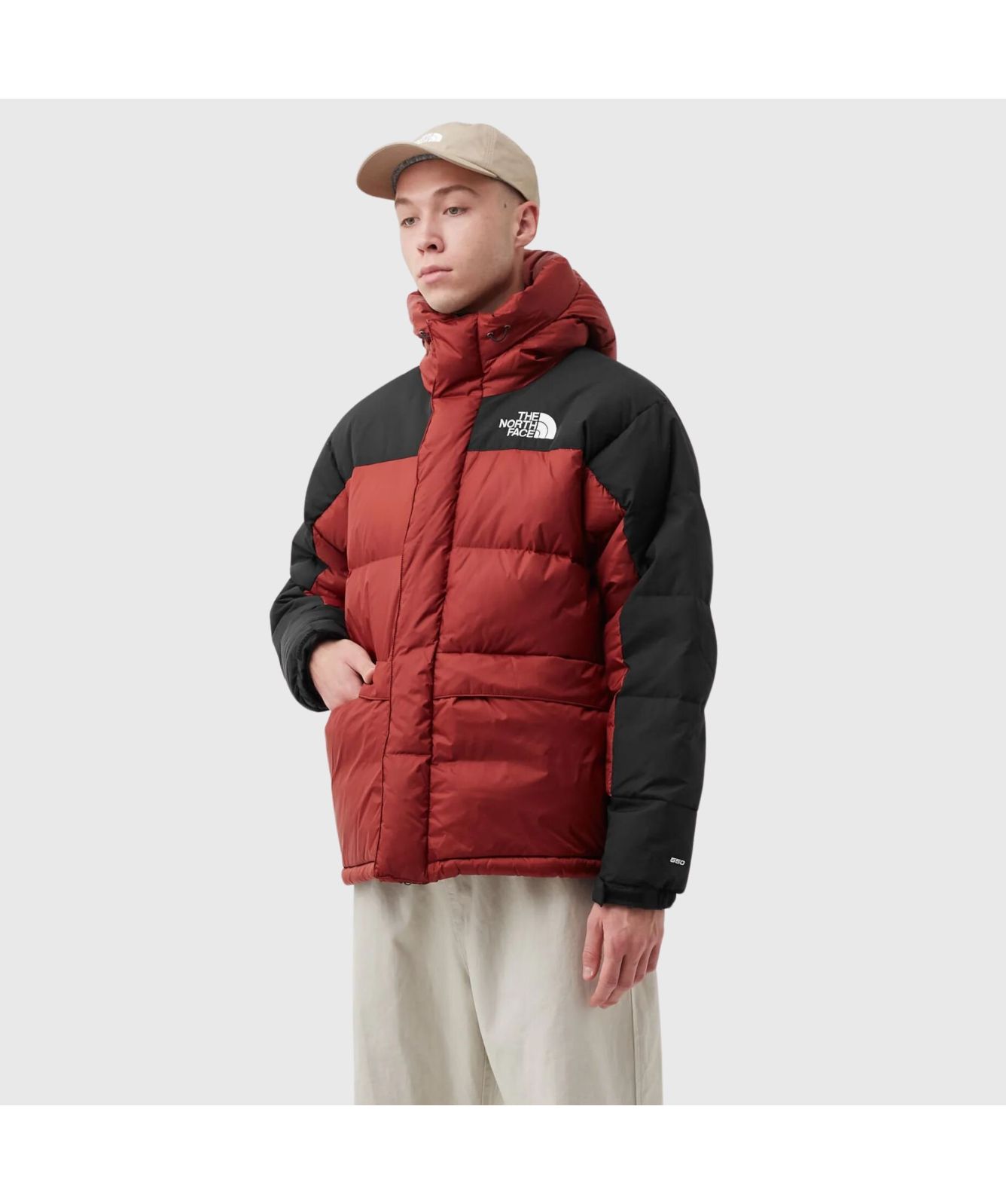 The North Face Himalayan Down Parka Jacket | Red-NF0A4QYXBDQ
