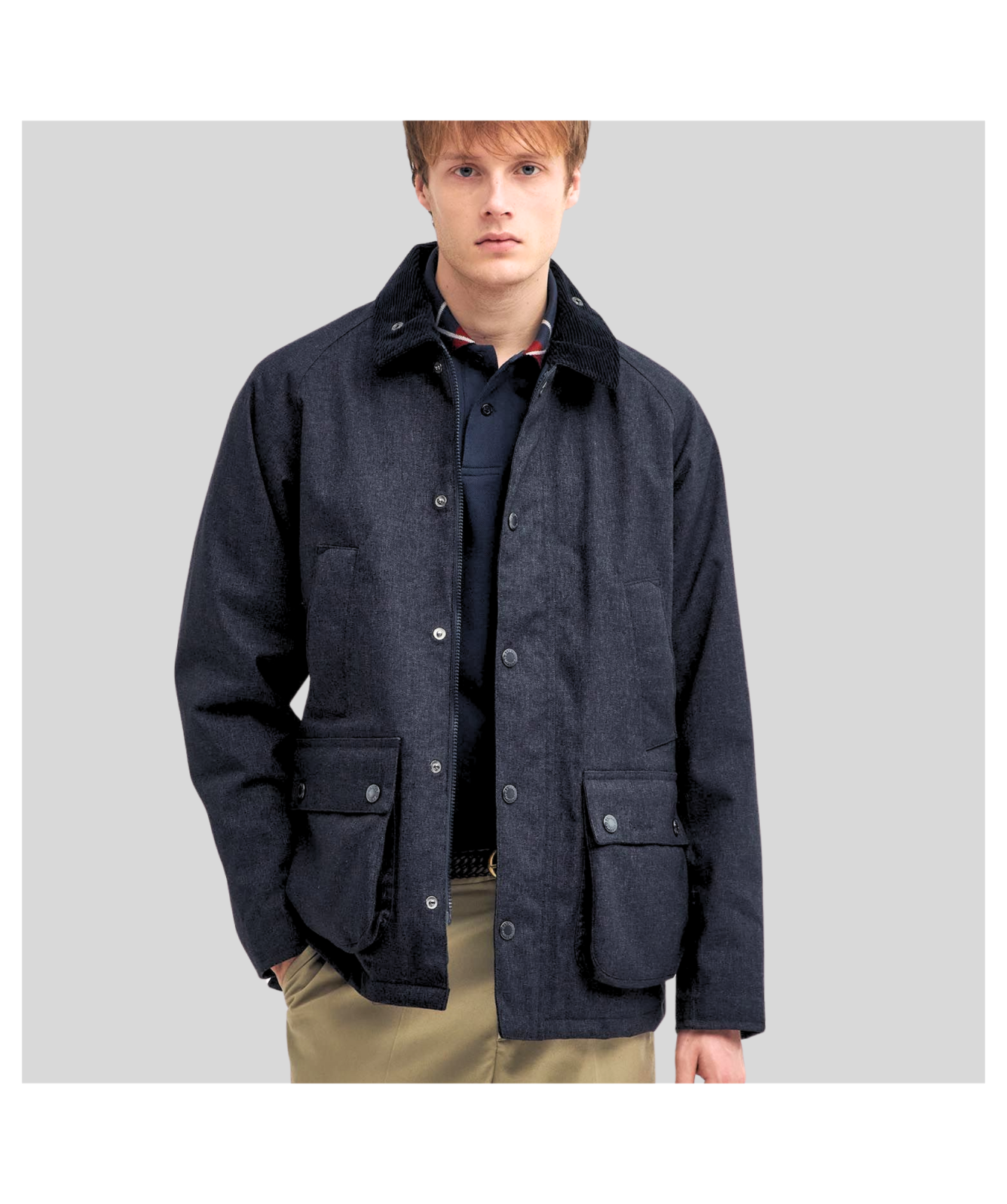 Barbour Men's Winter Beadle Waterproof Jacket | Navy - MWB1116NY71
