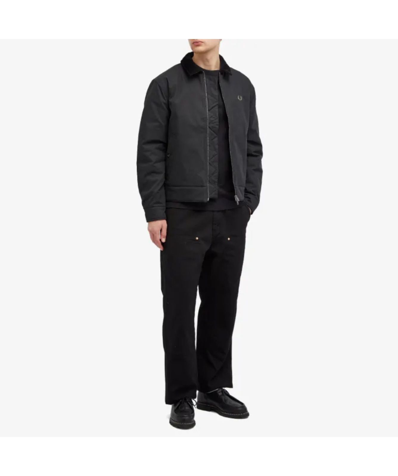 Fred Perry The Caban Jacket | Black - J8535
