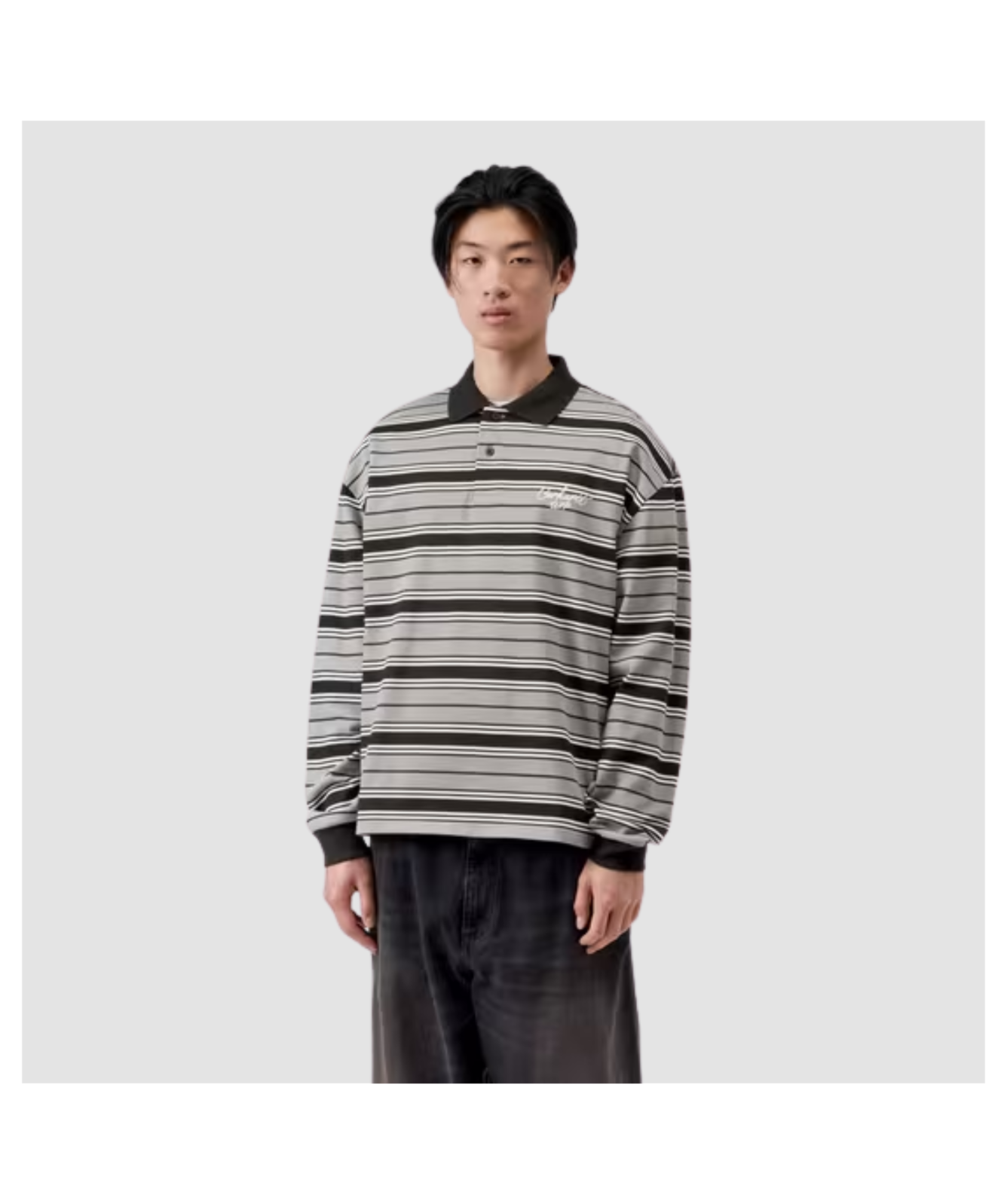 新品未使用タグ付CARHARTT RUGBY SHIRT XL Men's Carhartt Devitt Striped Rugby Shirt | Kular Fashion