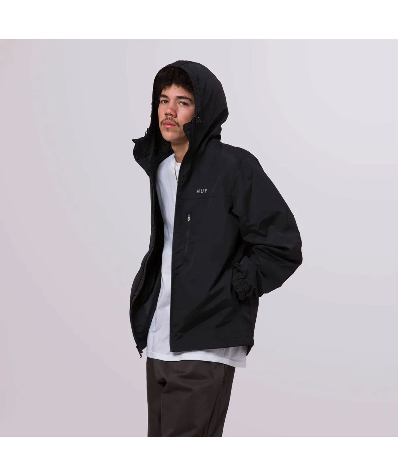 HUF Essentials Zip Standard Shell Jacket