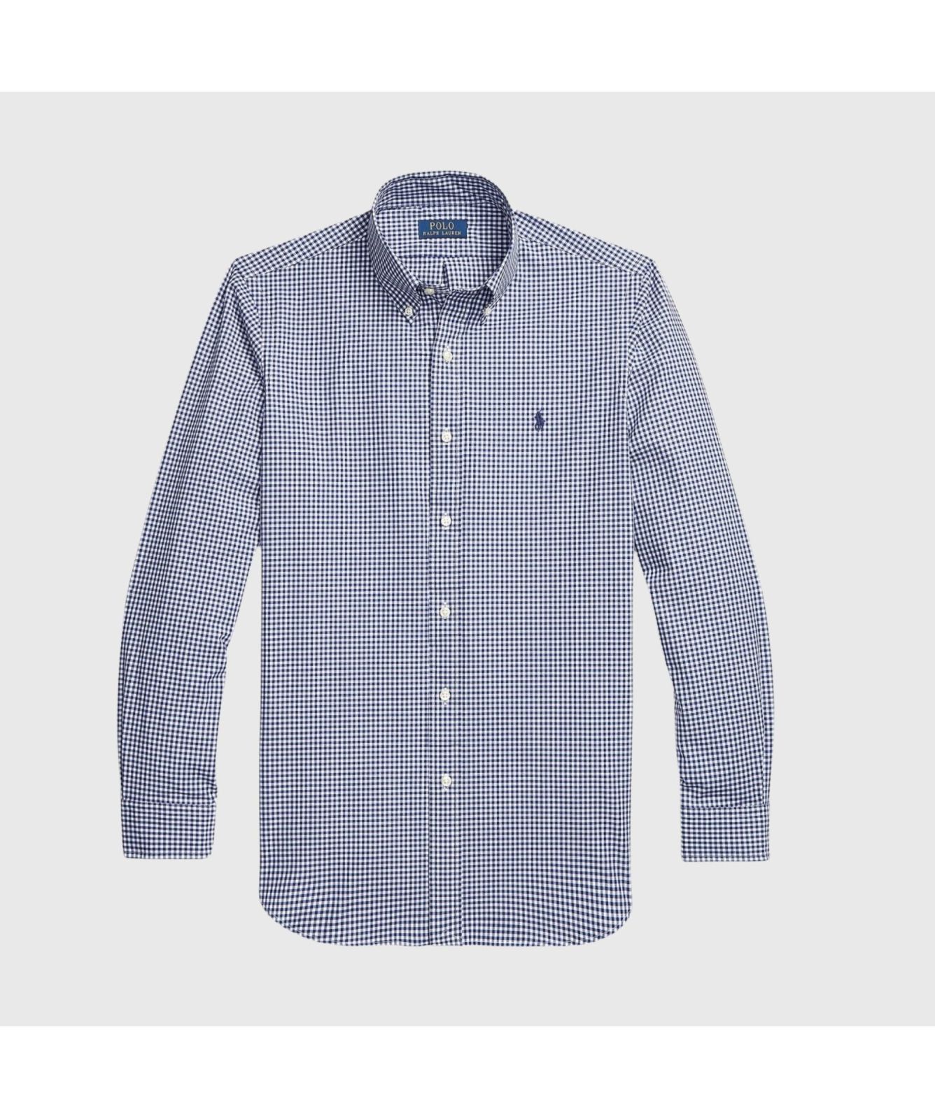 Polo Ralph Lauren Button Down Gingham Shirt navy-710865770004