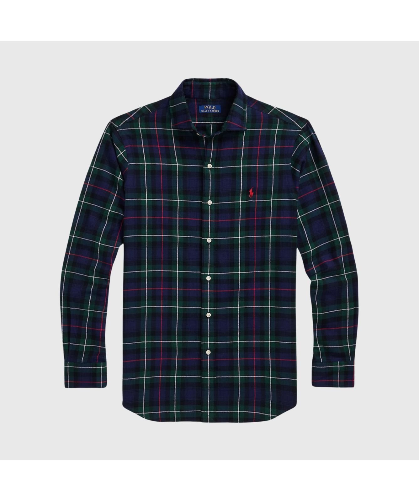 Tシャツ・カットソー Ralph Lauren FW25 CHECK CUSTOM FIT SHIRT (710953891 001) Polo Ralph Lauren Custom Fit Check Pattern Shirt | tan