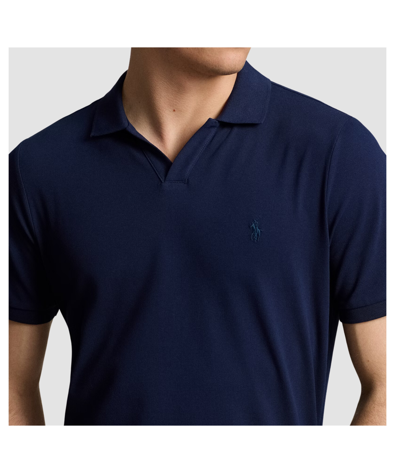 Polo Ralph Lauren Men's Classic Fit Stretch Mesh Polo Shirt | Navy
