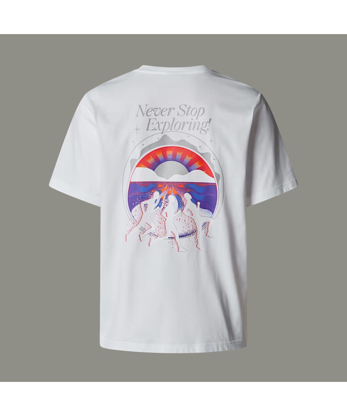 The North Face Unisex Never Stop Relaxed Fit Tee | White