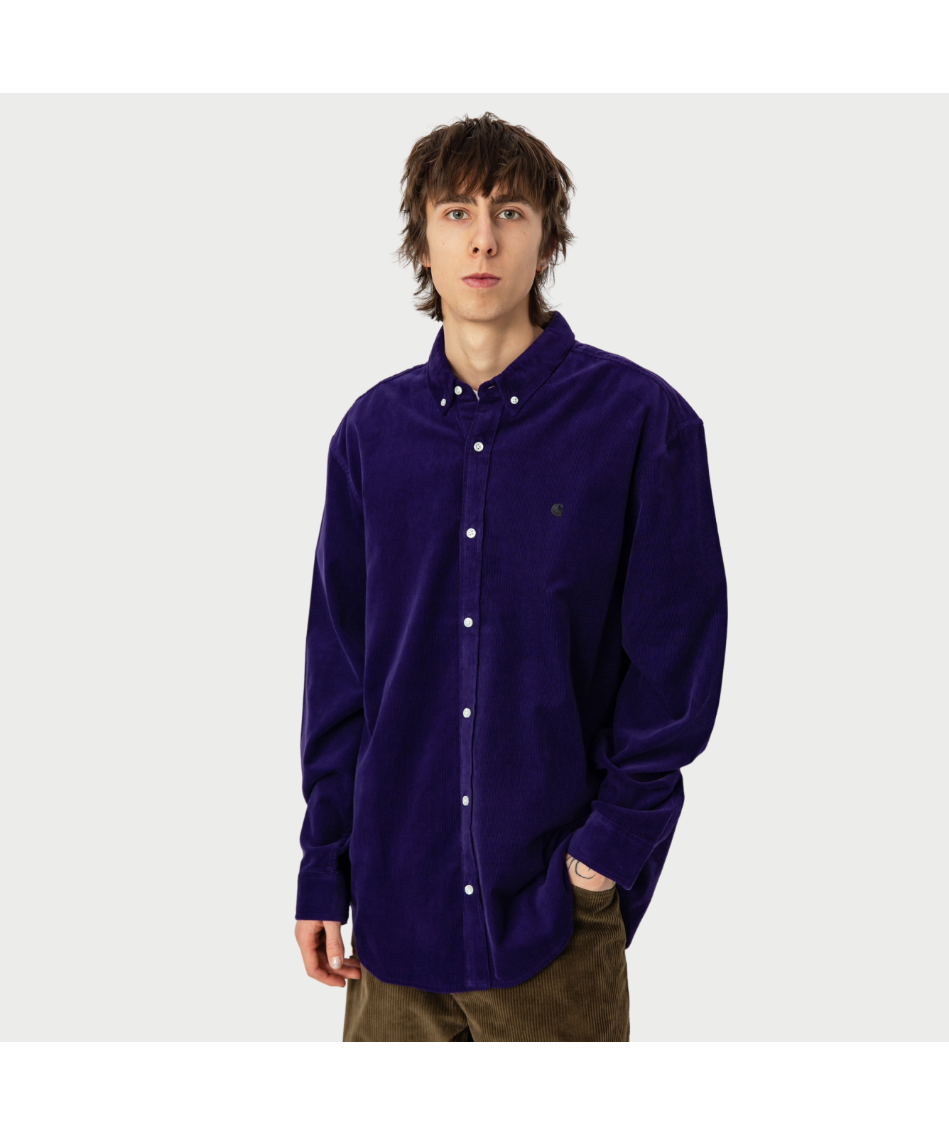 【ENOF】long sleeve cord shirt ENOF】long sleeve cord shirt enof long sleeve cord shirt