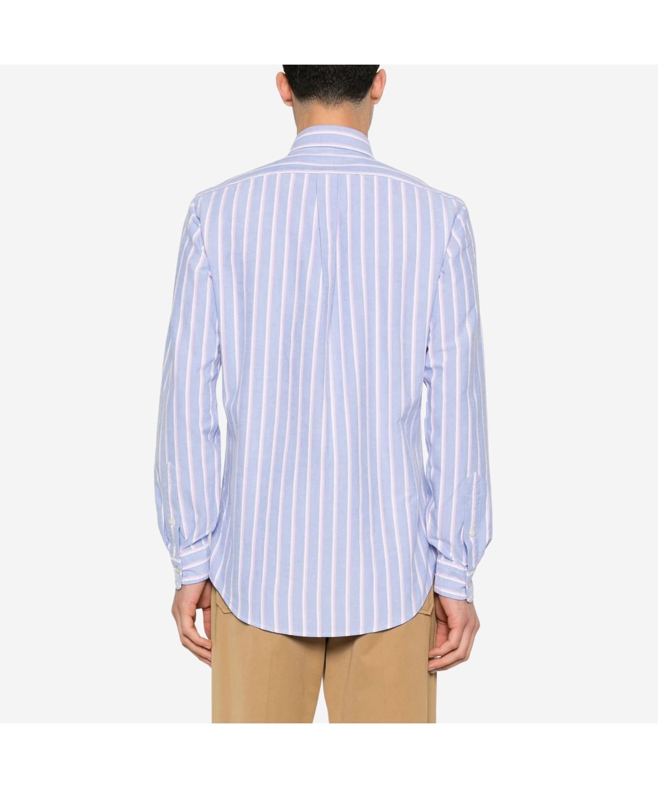 〈 POLO RALPH LAUREN 〉striped shirt Classic Fit Striped Shirt