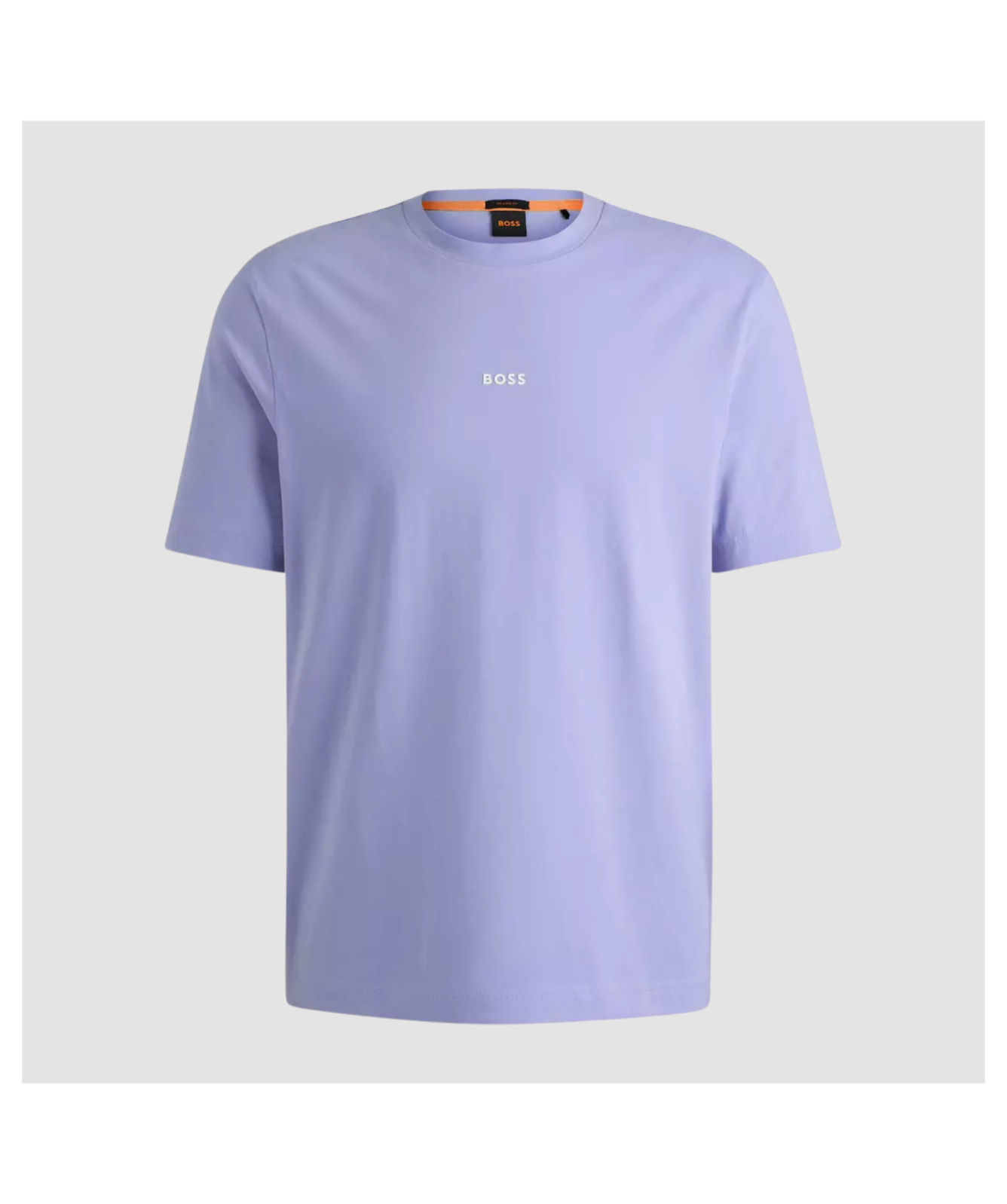 BOSS Relaxed-Fit T-Shirt In Stretch Cotton With Logo Print
