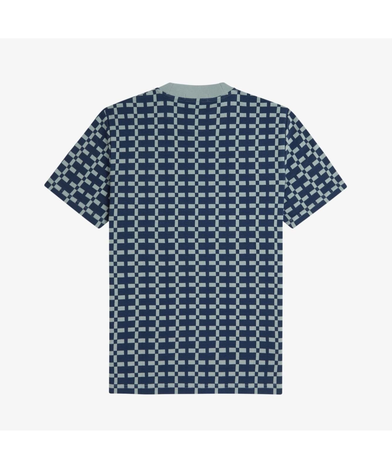 FRED PERRY F1913_TARTAN PANELLED TEE　美品 Fred Perry Brushed Tartan Button Down Shirt | green-M6643