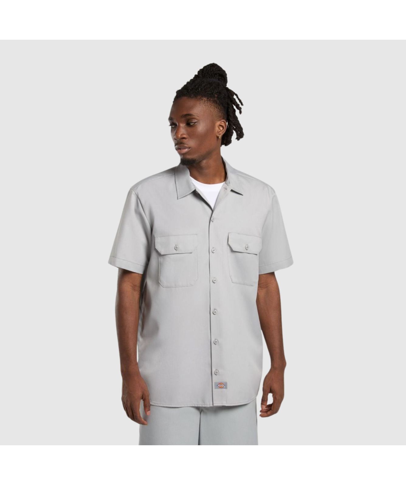 Dickies Relaxed Fit Short Sleeves Work Shirt | Khaki