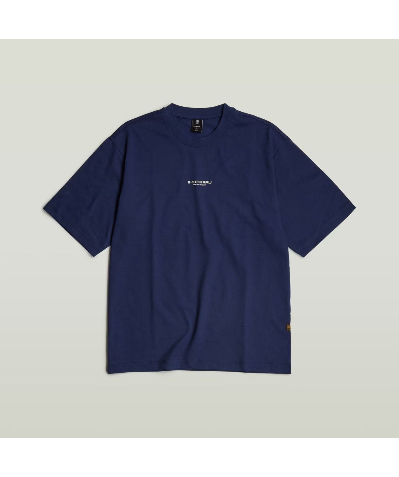 G-Star Oversize Fit Center Chest Logo T-Shirt Navy-D24780-C336