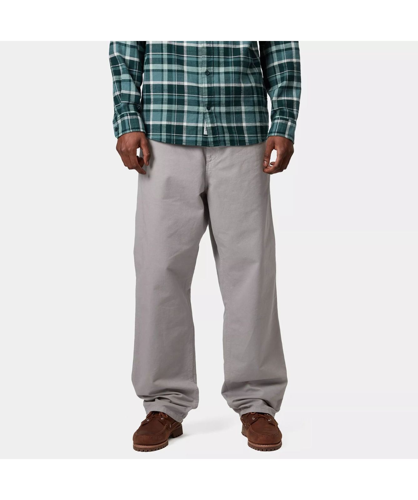 Carhartt WIP SINGLE KNEE PANT - Trousers - peanut⁄light brown