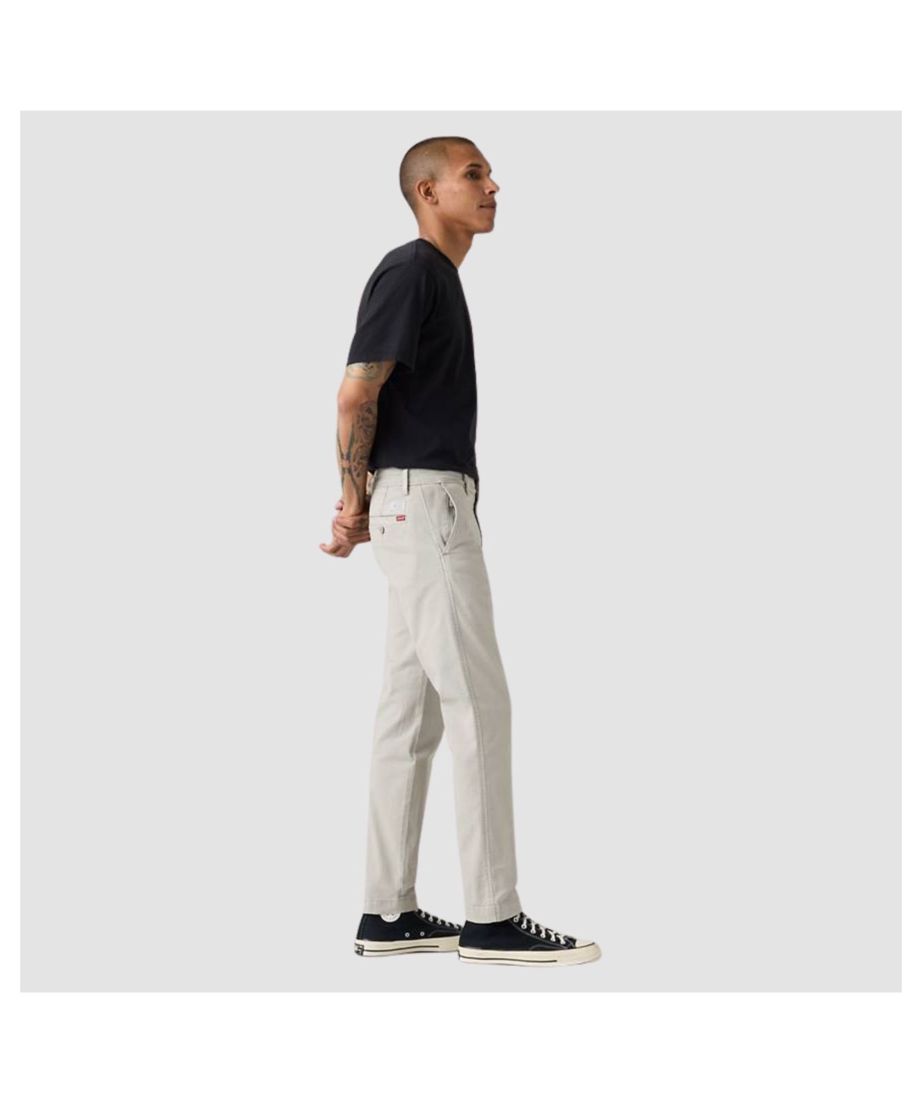 Men's Levi's XX Chino Standard Taper - Ghost Grey | Kular Fashion