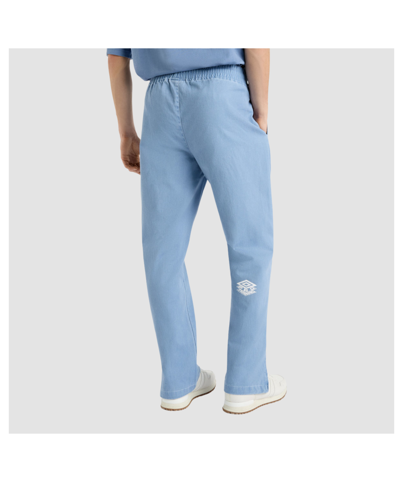 ONCILY UMBRO / PIPING DRAW CODE SWEATグレー Umbro Men's Long