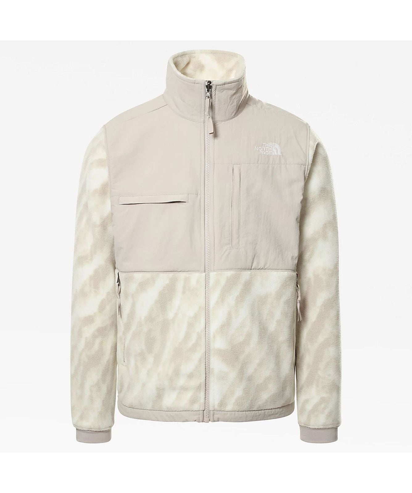 The North Face Men's Printed Denali Jacket Cream