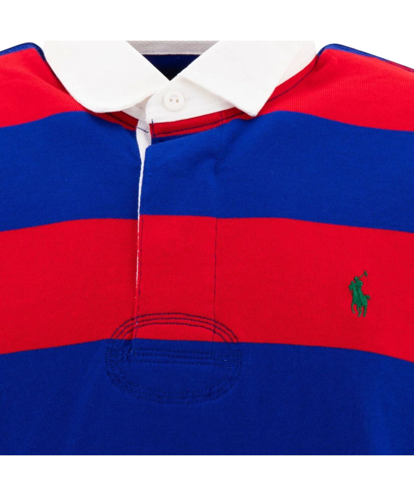 Polo Ralph Lauren Stripe Rugby Polo Sweatshirt | green