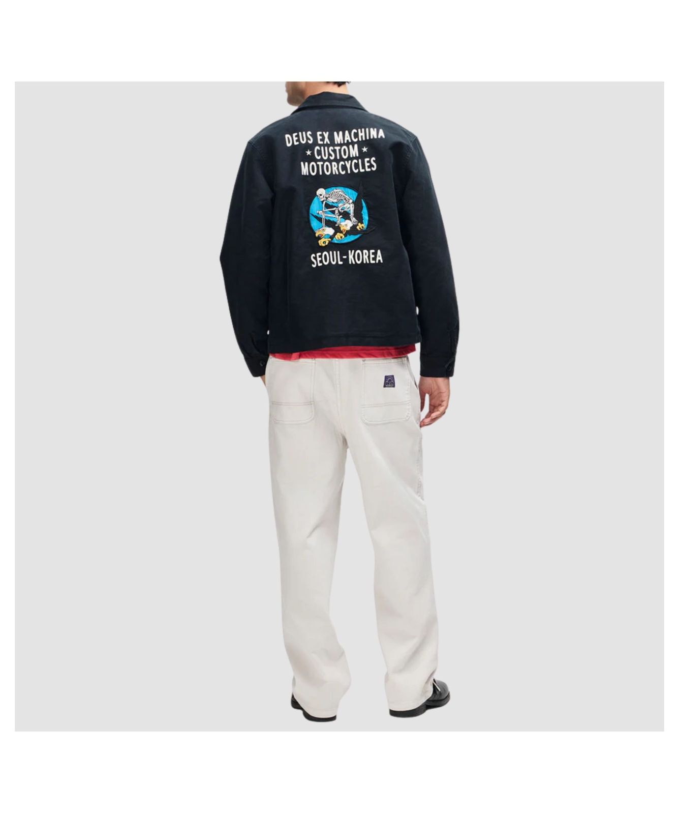 Men's Deus Ex Machina Souvenir Jacket - Black | Kular Fashion