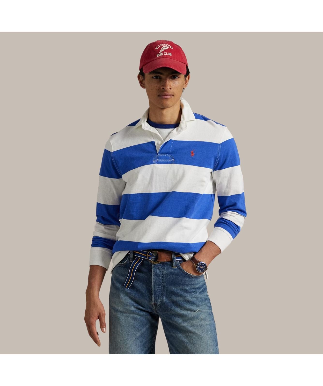 Polo Ralph Lauren Rugby Shirt | The Iconic Rugby Shirt | Blue