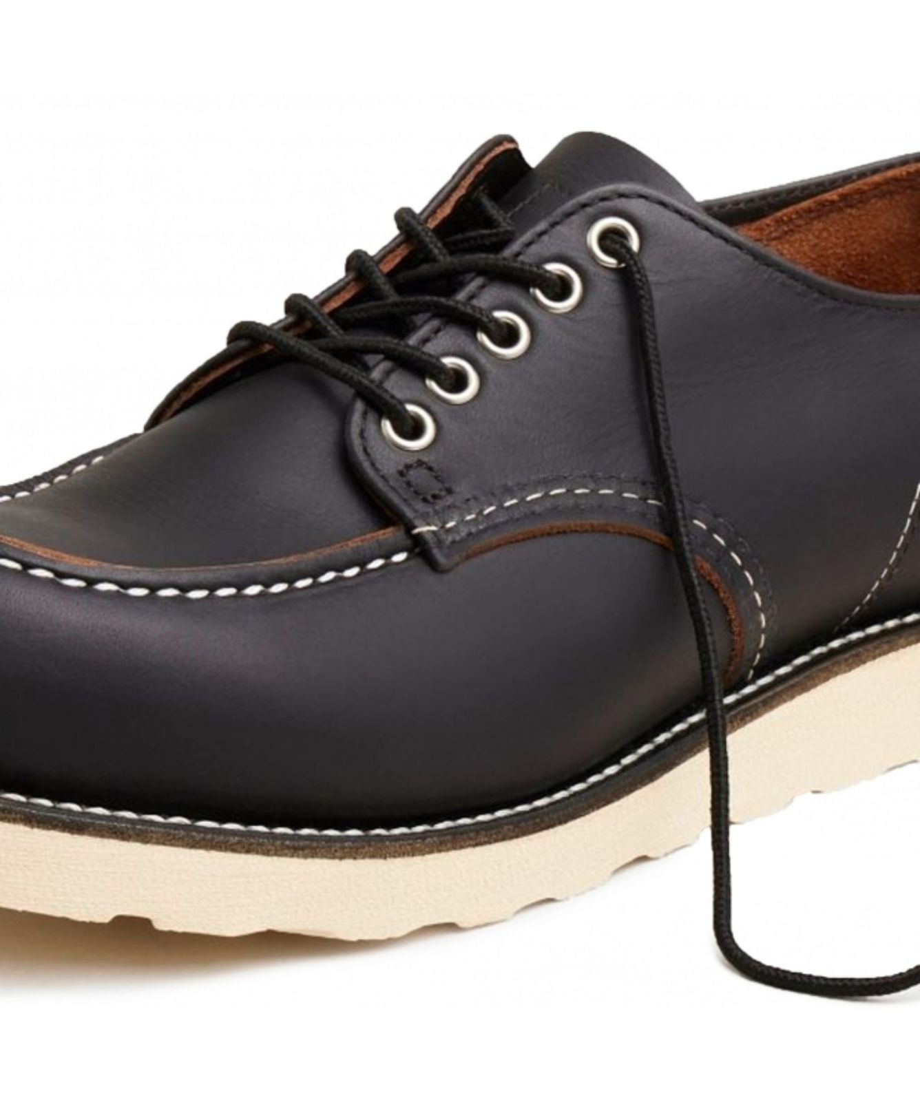 Red Wing Moc Oxford Shoes | Black - 08090-0