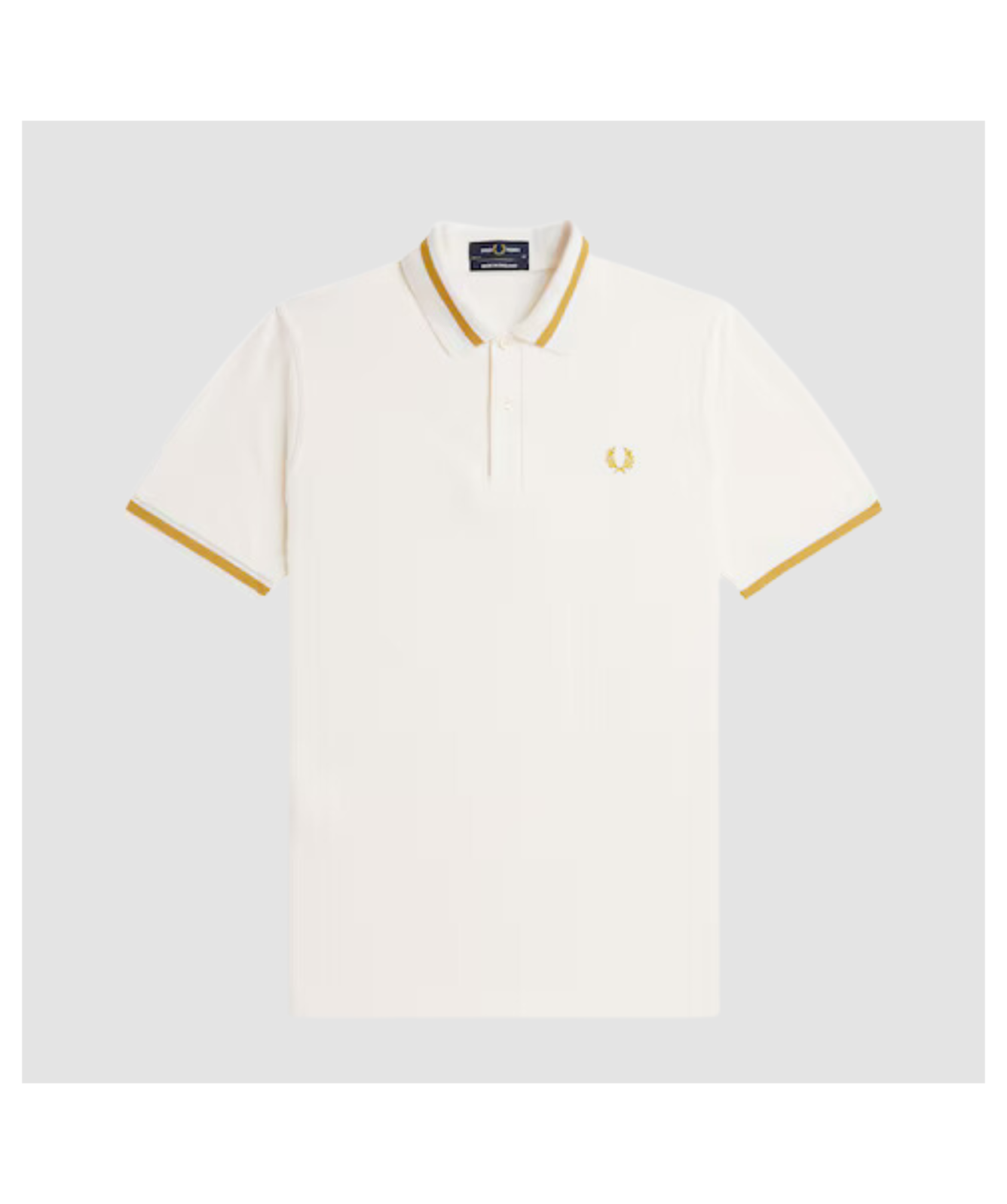 ★FRED PERRY★ M2 Single Tip Fred Perry Shirt Ecru Honeycomb The Fred Perry Shirt - M2［W79：ECRU / HONEYCOMB］ シングル