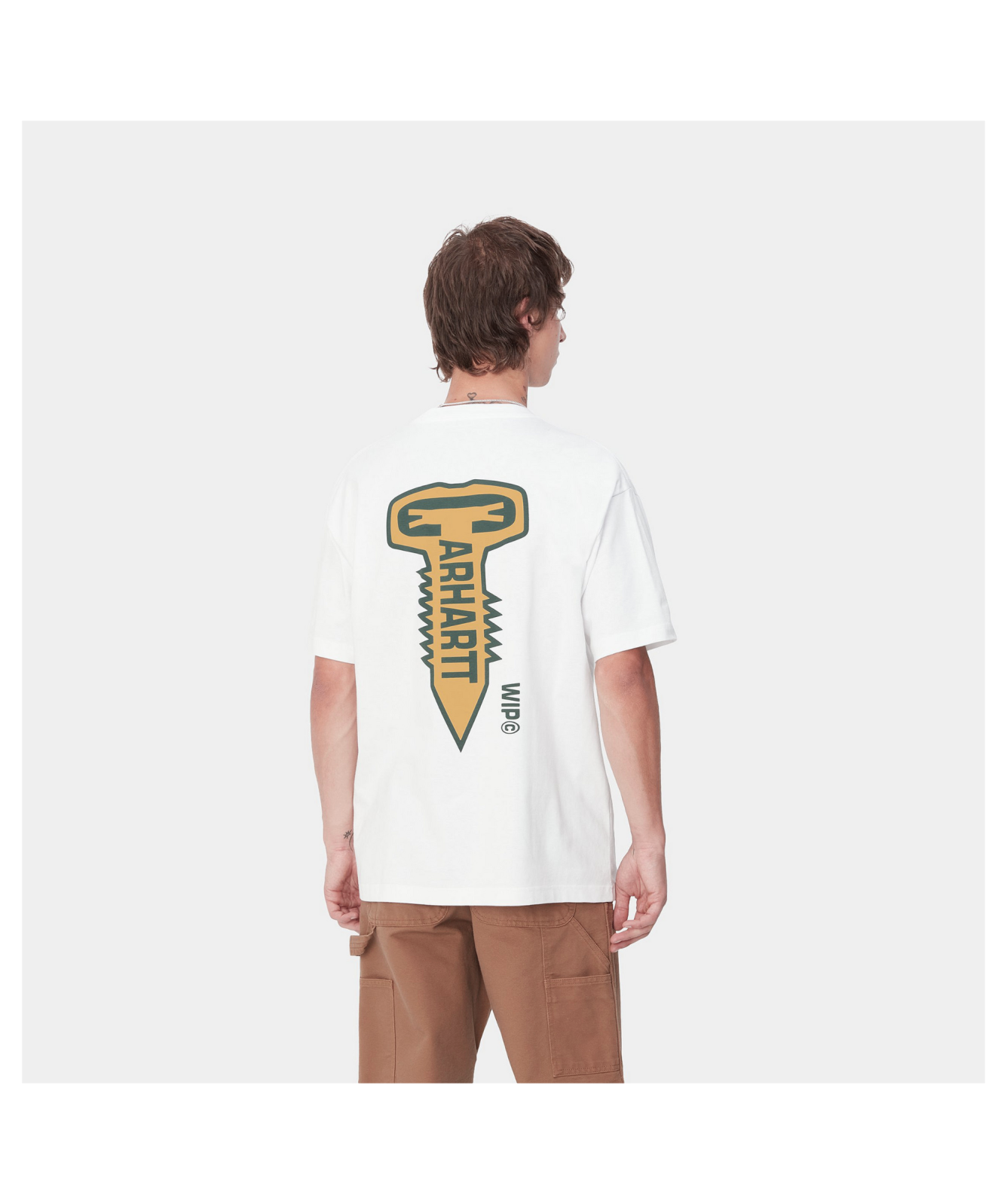 【Carhartt】CROSS SCREW T-SHIRT ユニセックス R5414 Men's T-shirts Carhartt WIP S/S Cross Screw T-Shirt UNISEX