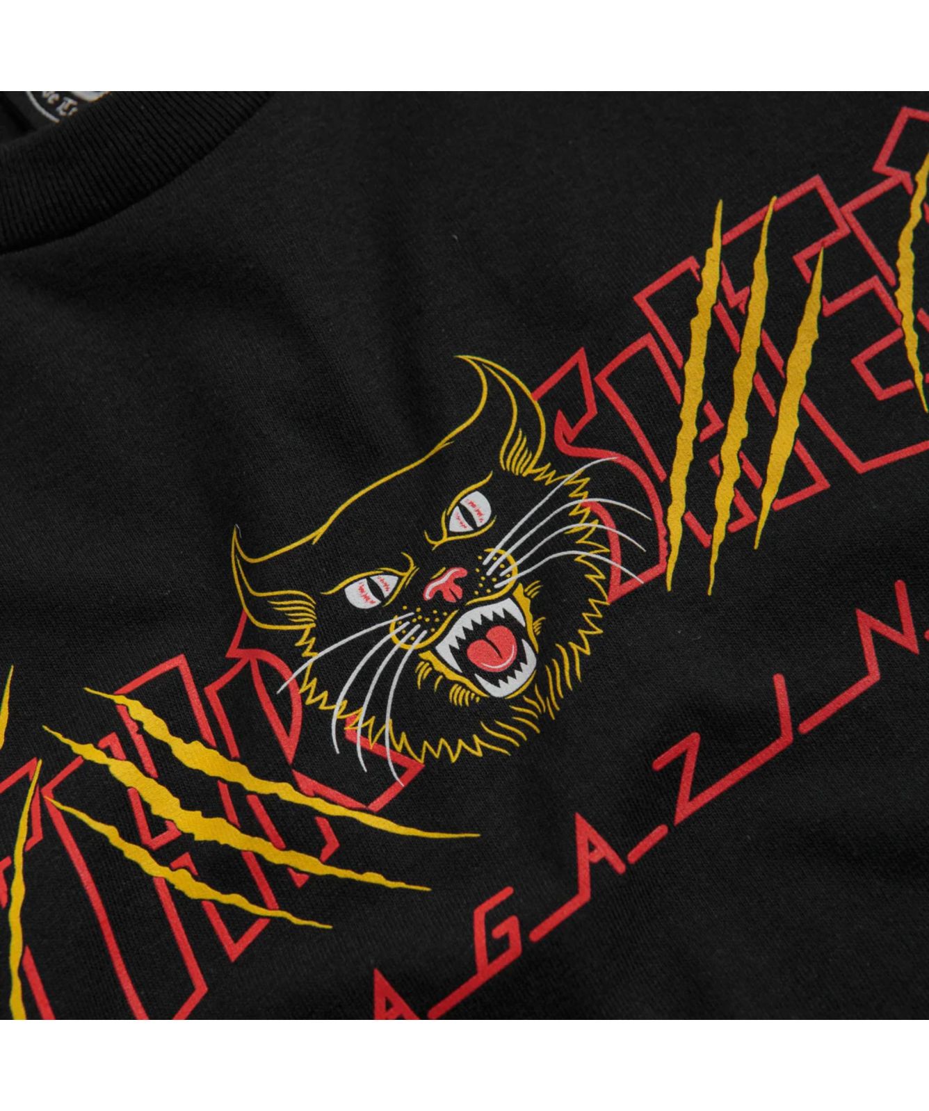 Thrasher Gato T-Shirt Black 145444