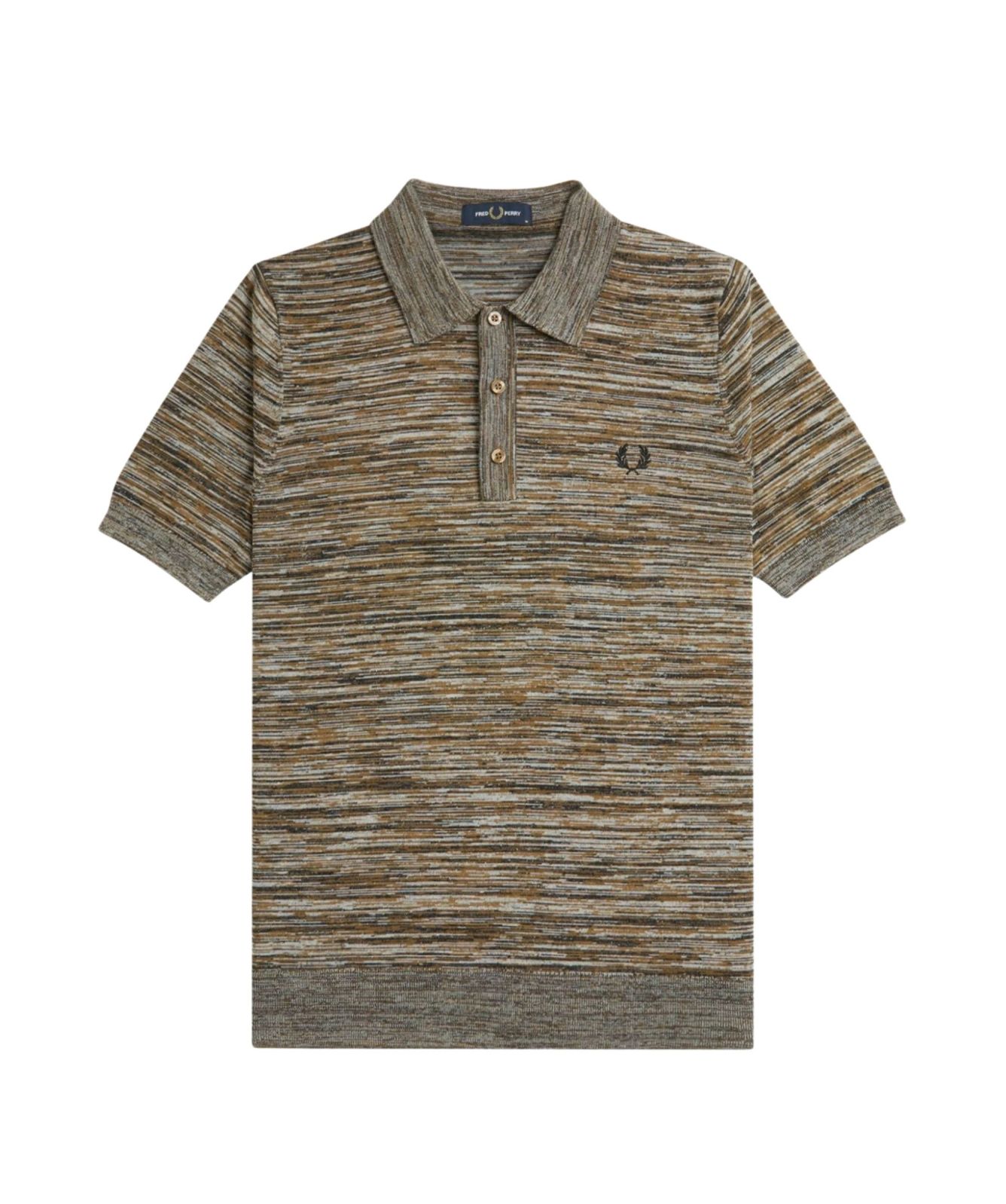 Fred Perry Space Dye Polo Shirt - K8543
