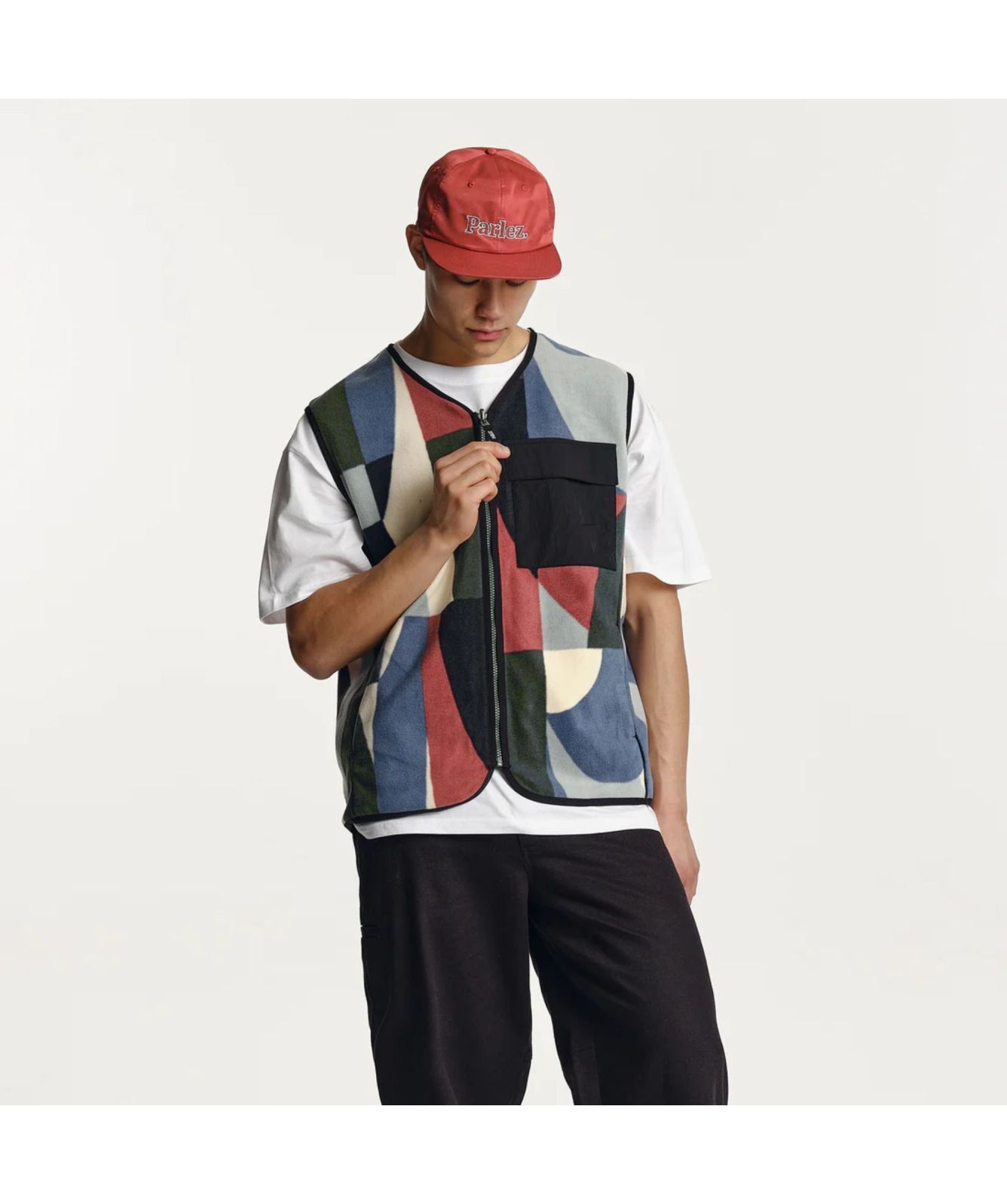 Parlez Amisk Reversible Gilet | Green-PARSS25017 -Kular Fashion