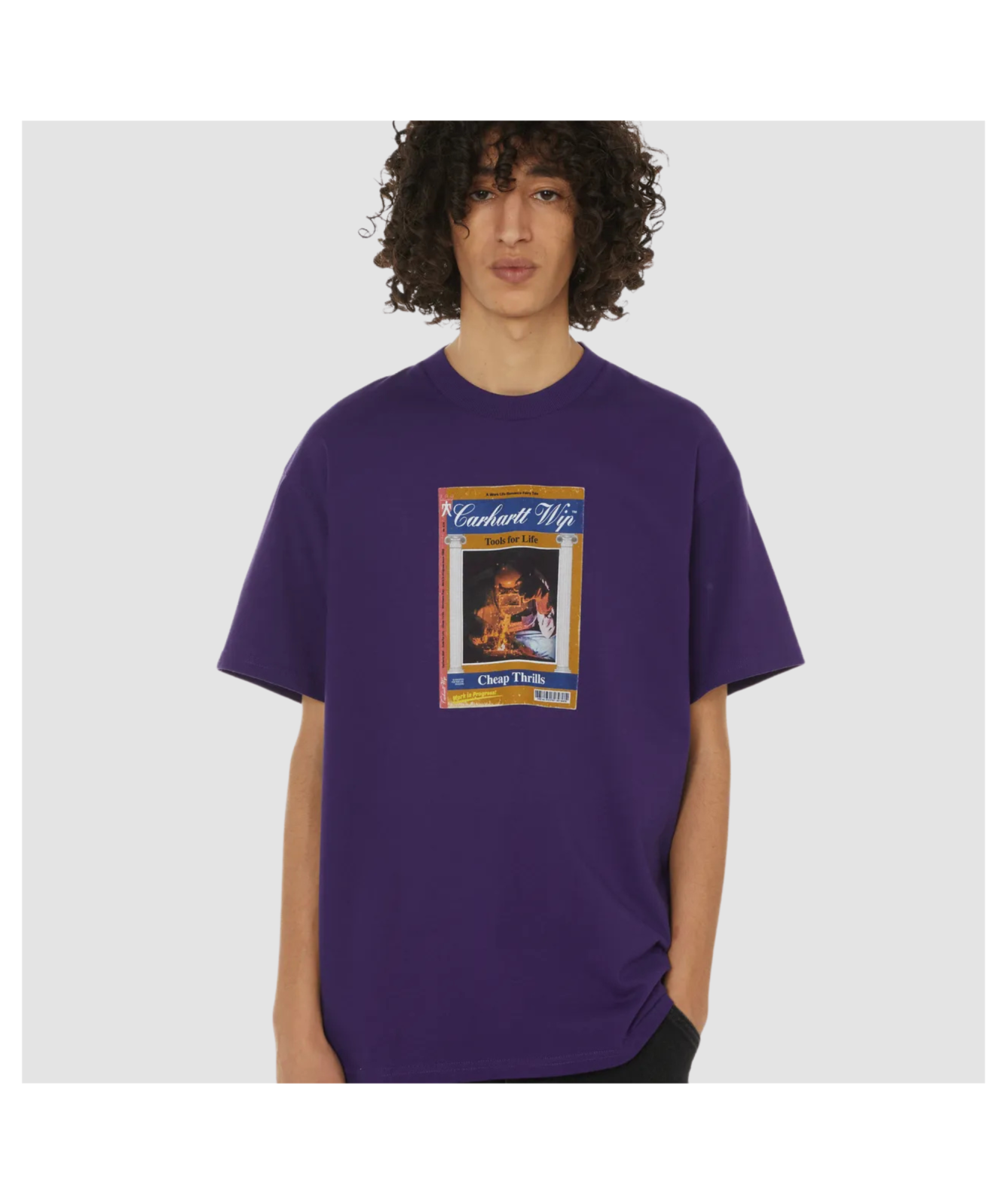 Carhartt WIP Men's Cheap Thrills T-Shirt | Black - ﻿I032885-89XX