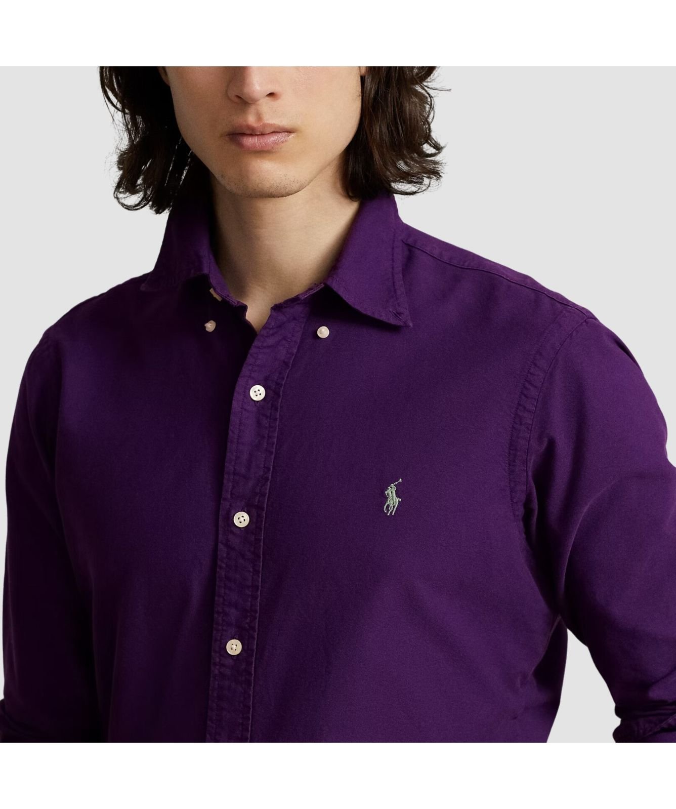 Tシャツ・カットソー POLO RALPH LAUREN Custom-Fit Garment Dyed Oxford Shirt Custom Fit Garment-Dyed Oxford Shirt for Men | Ralph Lauren® TN