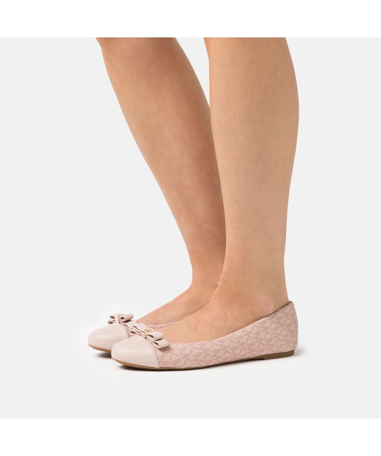 Michael Kors Ladies Andrea Ballet Shoes | pink-40R3ANFP1B-brown