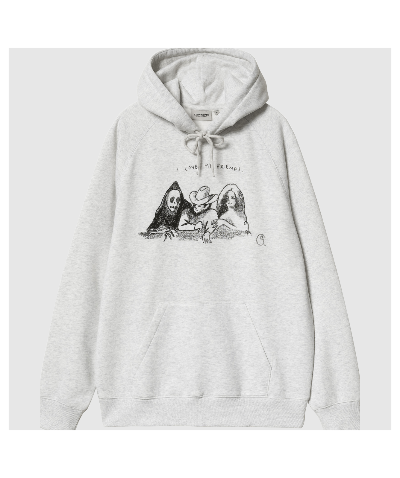 ★ドイツ発*carhartt WIP*新作*Pepe Friends フーディ/AS★ ☆ドイツ発*carhartt WIP*新作*Pepe Friends フーディ/AS☆