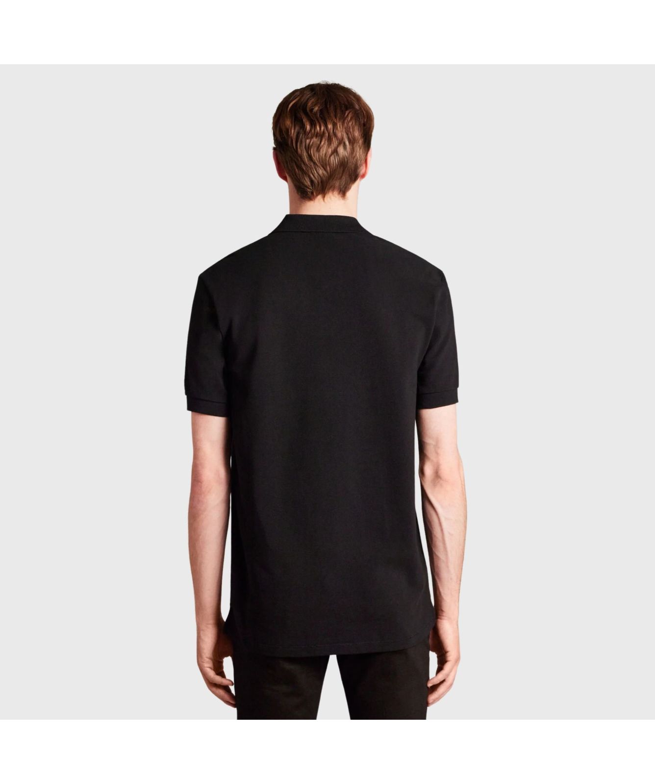 Paul Smith T-Shirt Uomo Zebra Badge – Nero, Cotone Organico, Vestibilità Regolare, Colletto A Costine, Taglia L