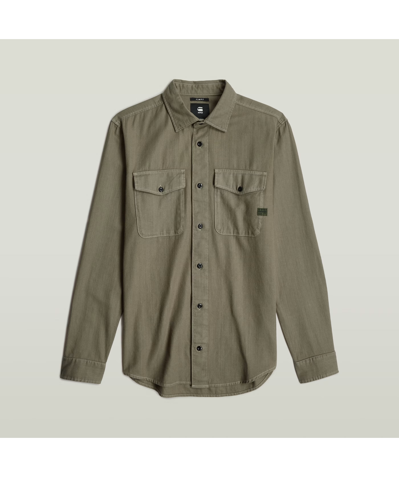 Marine Slim Shirt | Green | ® DE Marine Slim Shirt | Green | ® DE