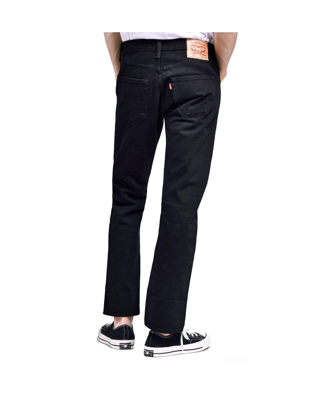 Levi's 501 Original Non Stretch Regular Fit Jean Black-005010165