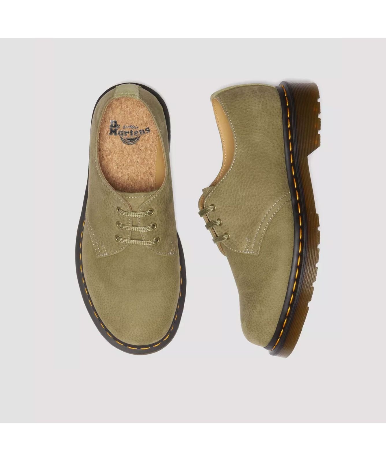 Dr. Martens Unisex 1461 Tumbled Nubuck Leather Oxford Shoes