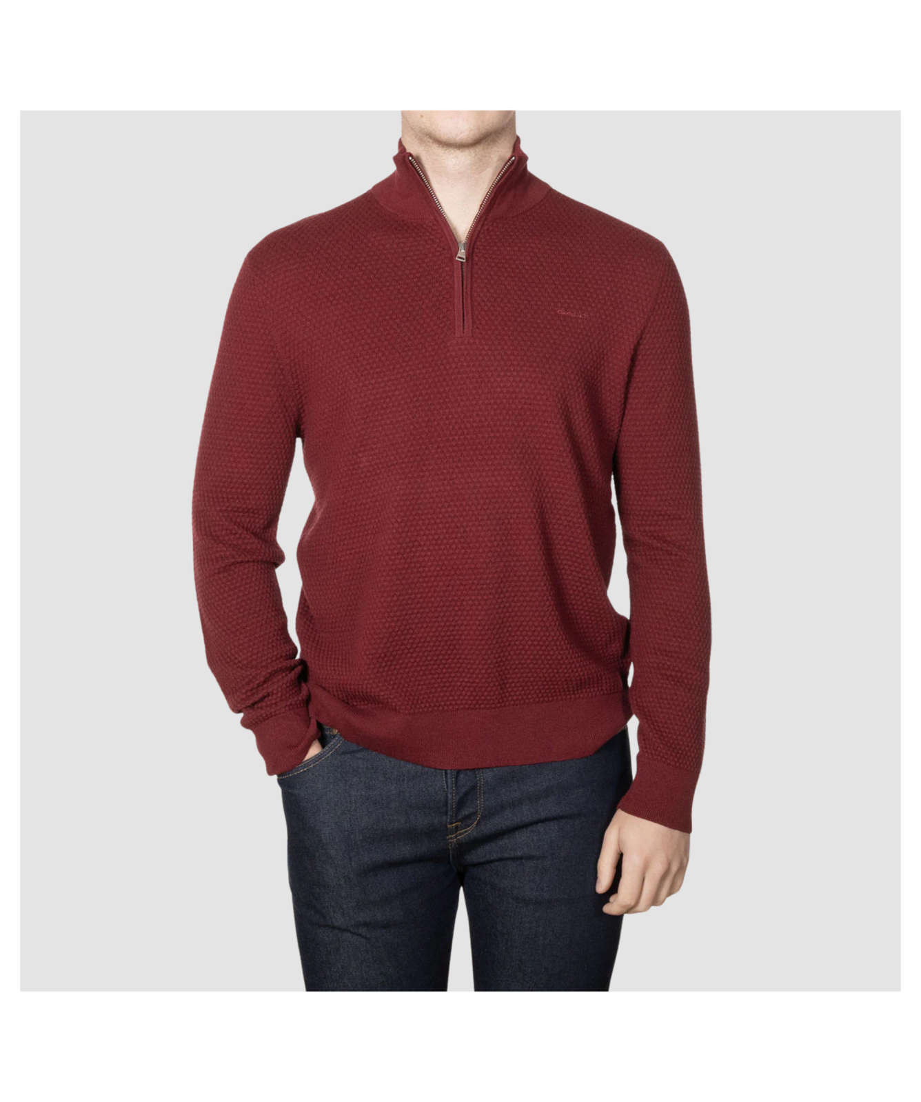 GANT Half Zip - Blue & Red | Kular Fashion